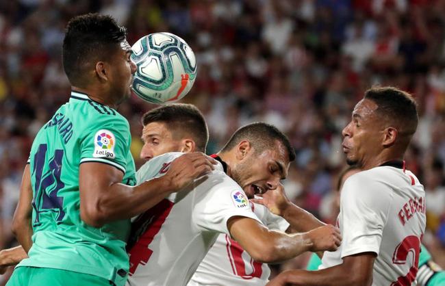 塞维利亚爆冷那不勒斯，卡塞米罗关键制胜