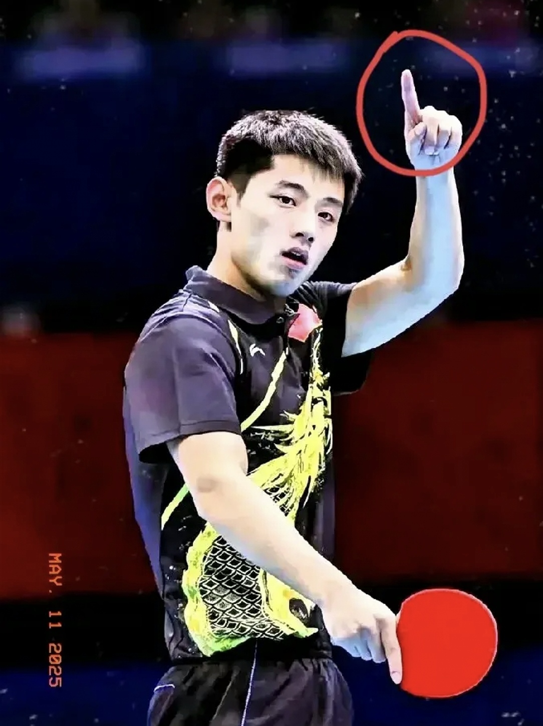 韩国乒乓球队力克德国乒乓球队，张继科送出助攻