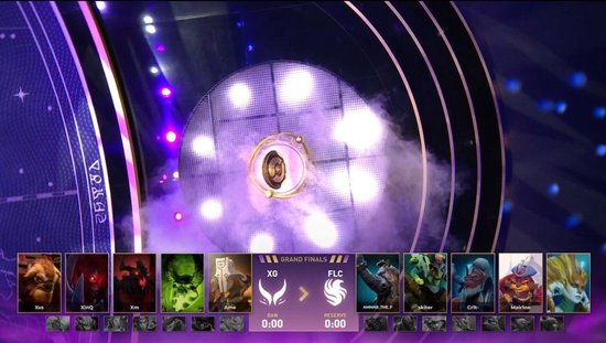 包含Dota2决赛震撼开打，巅峰对决引爆全场的词条