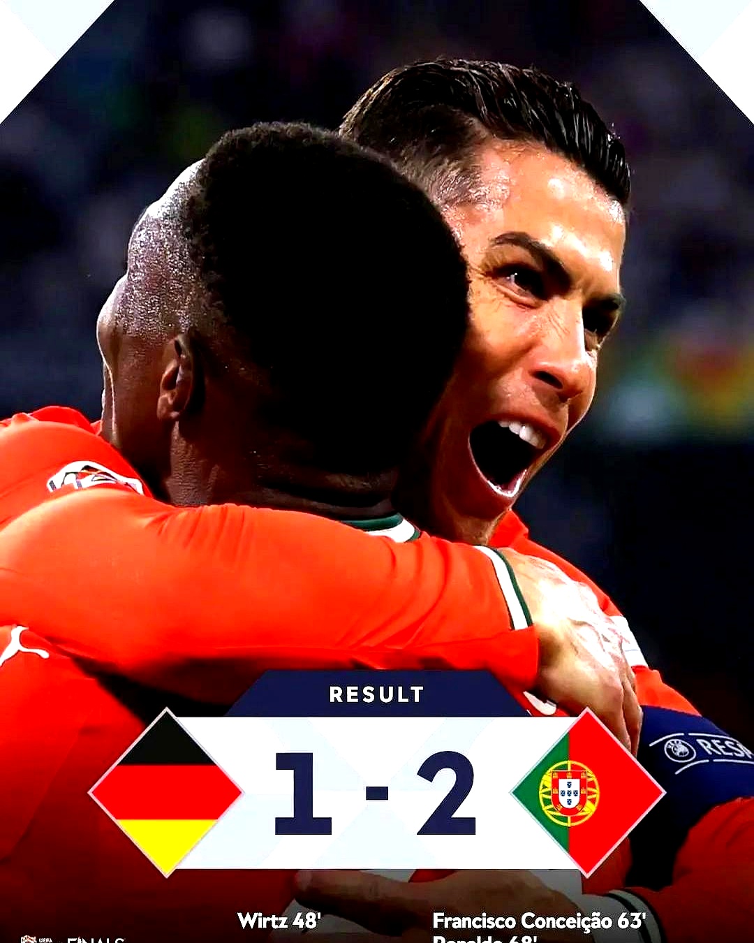 关于哥伦比亚险胜拜仁，C罗扛起全队的信息